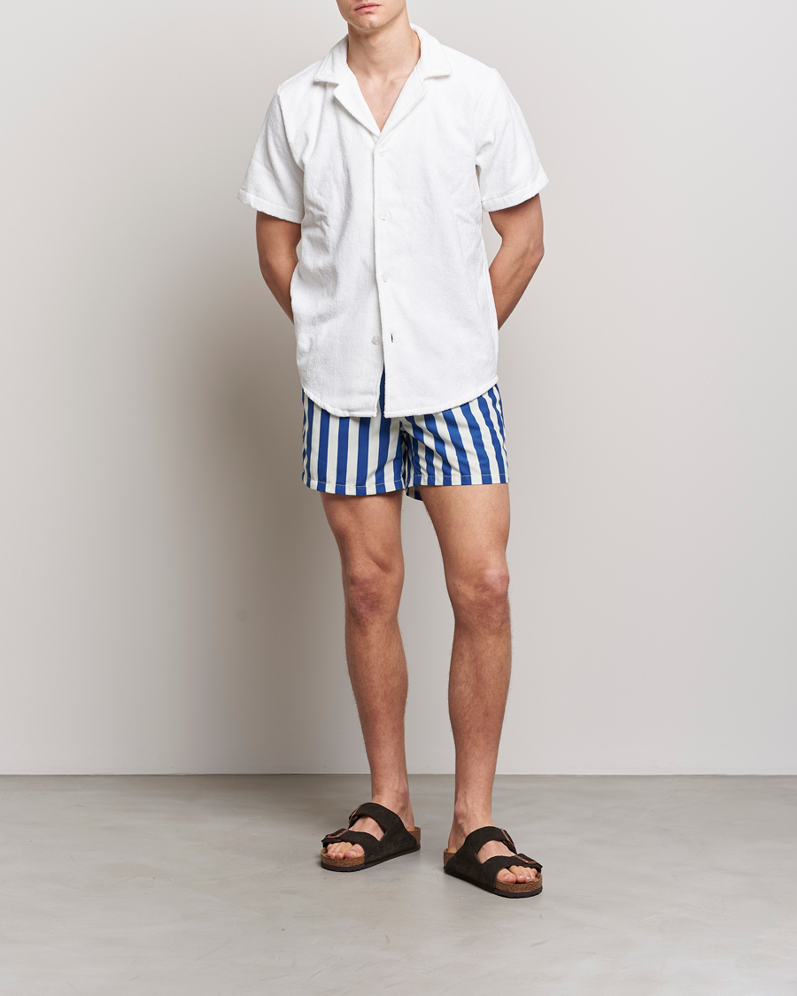Ripa Ripa Paraggi Striped Swimshorts Blue/White