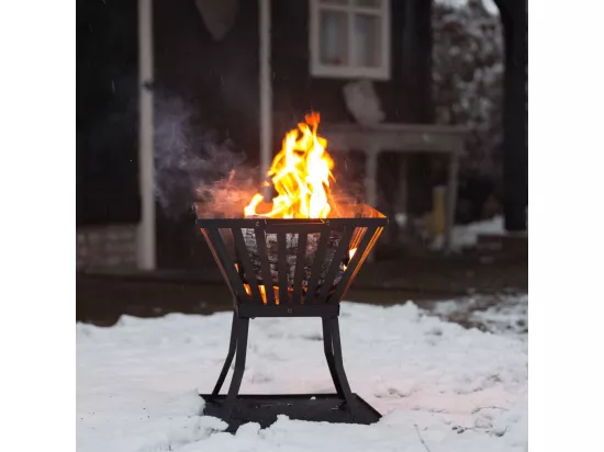 Bol à feu Denver Acier Noir 51,5x39x45 cm 85015