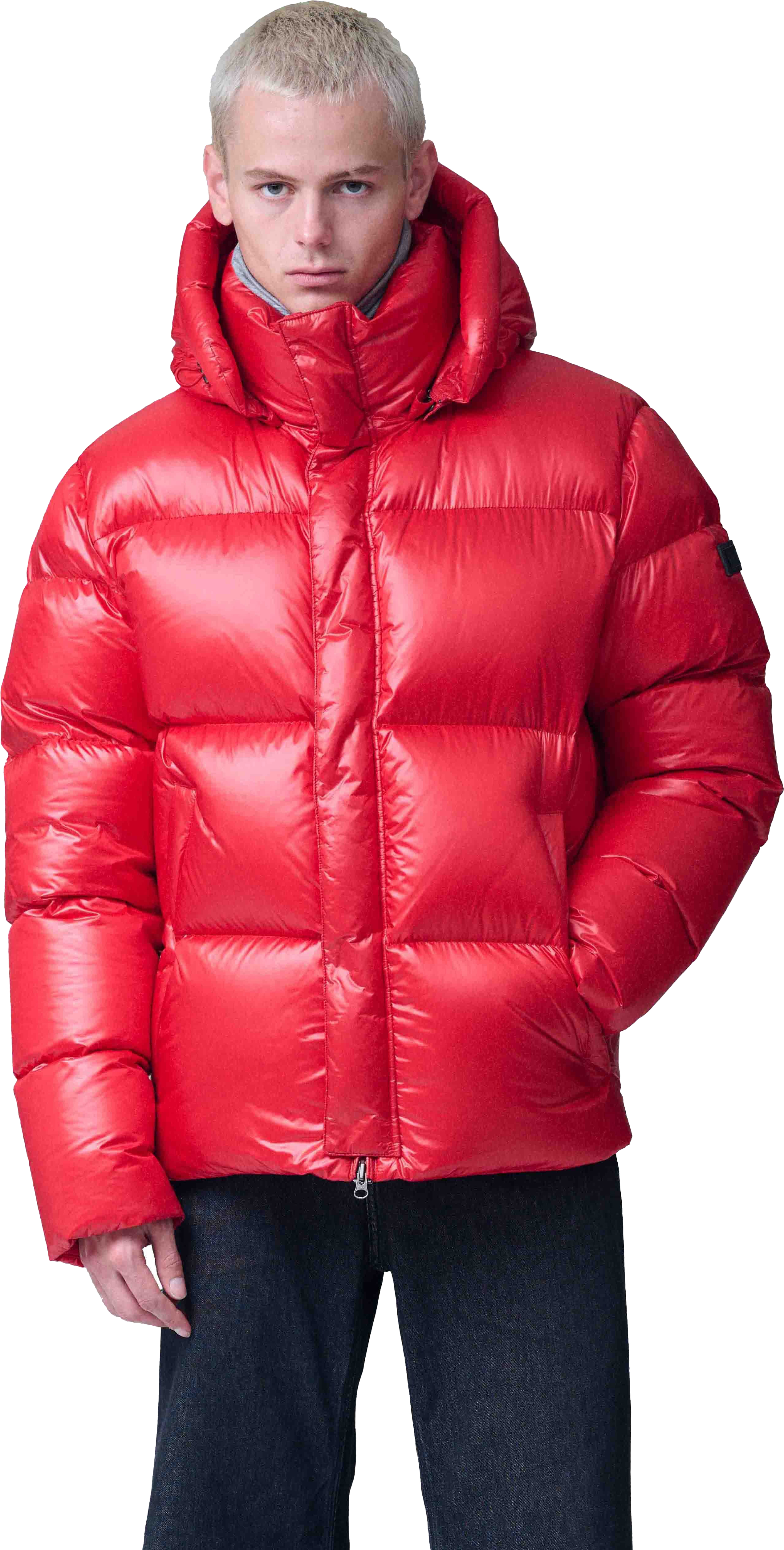 Hooded Jacket Cobe Herre 55/Red