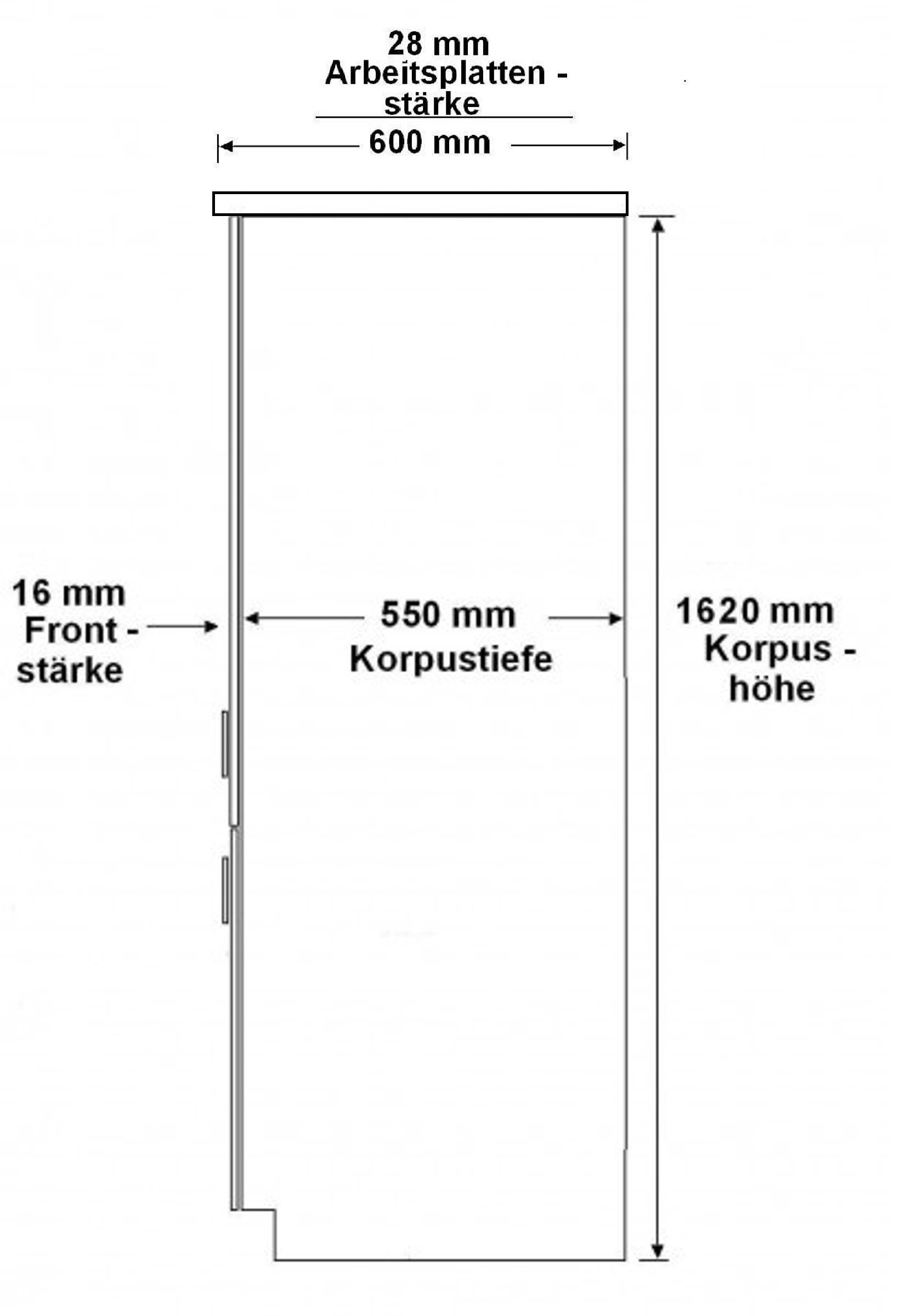 Küche Lara Grau/Weiß 280 cm Küchenzeile Einbauküche Singleküche