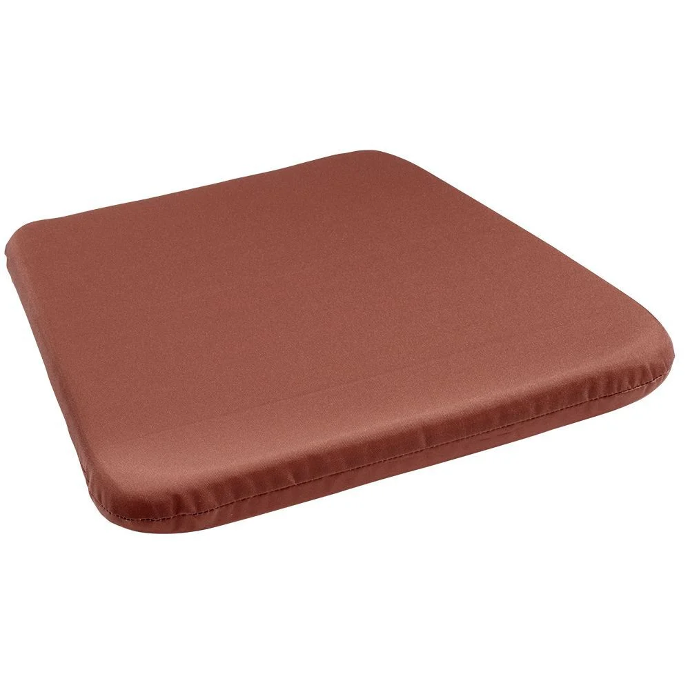 Coussin d'extérieur déperlant gris ou rouge pour fauteuil Gary 45x43cm