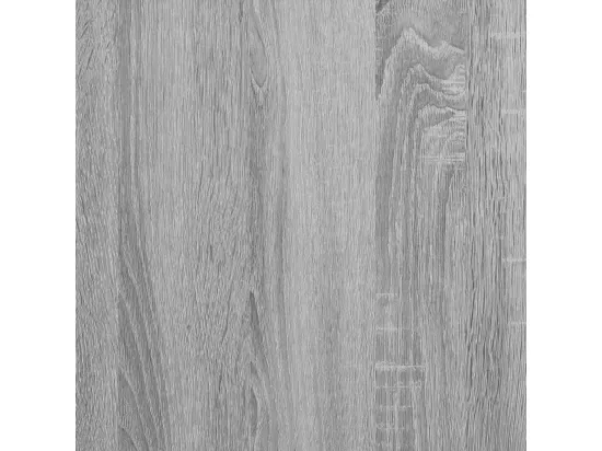 Meuble d'évier sonoma gris 59x37x59 cm bois d'ingénierie