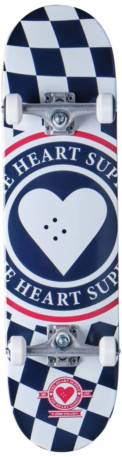 Heart Supply Insignia Check Komplet Skateboard | SkatePro
