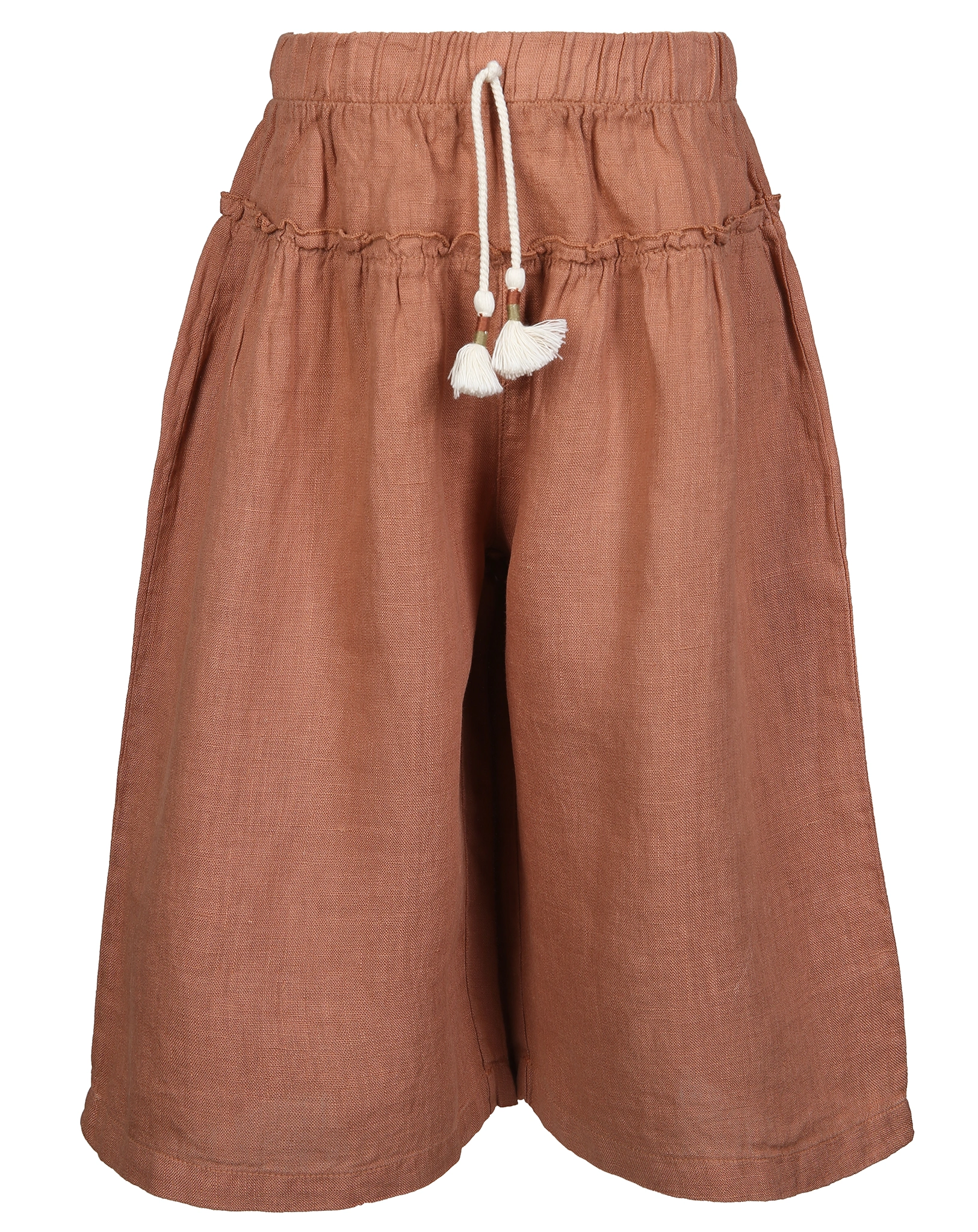 Leinen-Hose PURE in weinrot