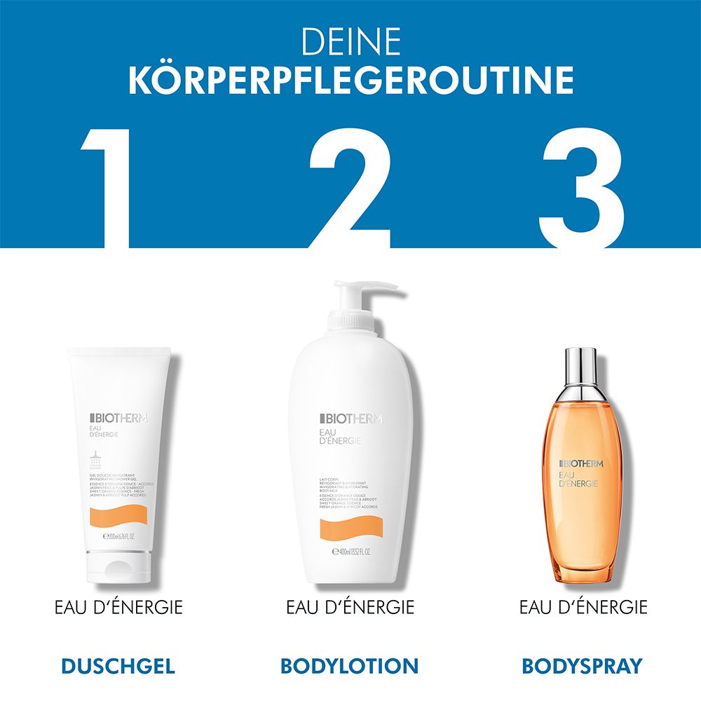 BIOTHERM Eau d'Energie Körperspray - Jetzt 20% sparen mit Code 