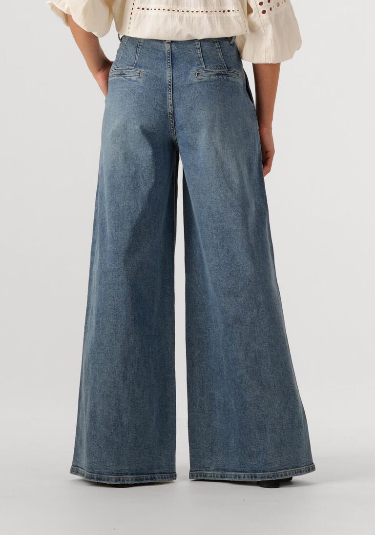blauwe janice wide jeans dollar