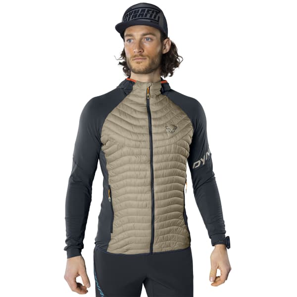 Doudoune ski de randonnée DYNAFIT SPEED INSULATION HYBRID JKT ROCK KHAK