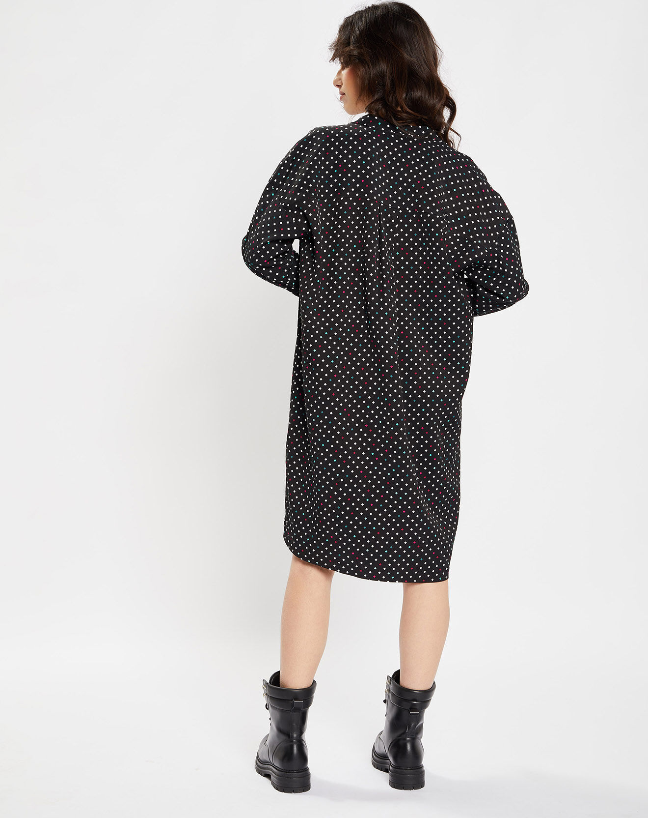 Jodhpur Robe Brama cravate noire