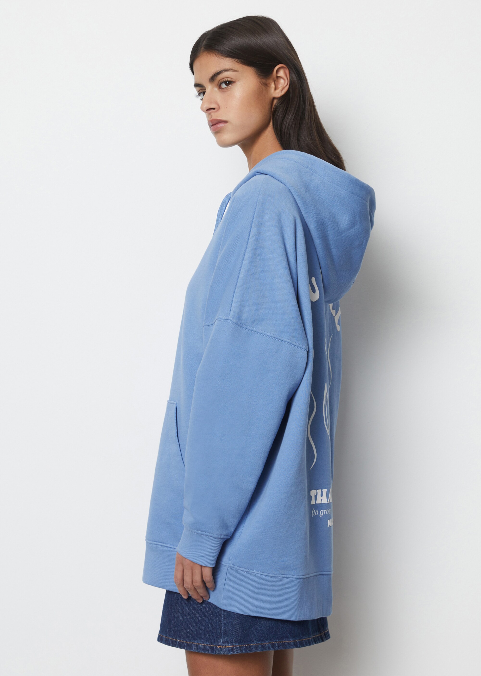 Hoodie oversizedaus Organic Cotton