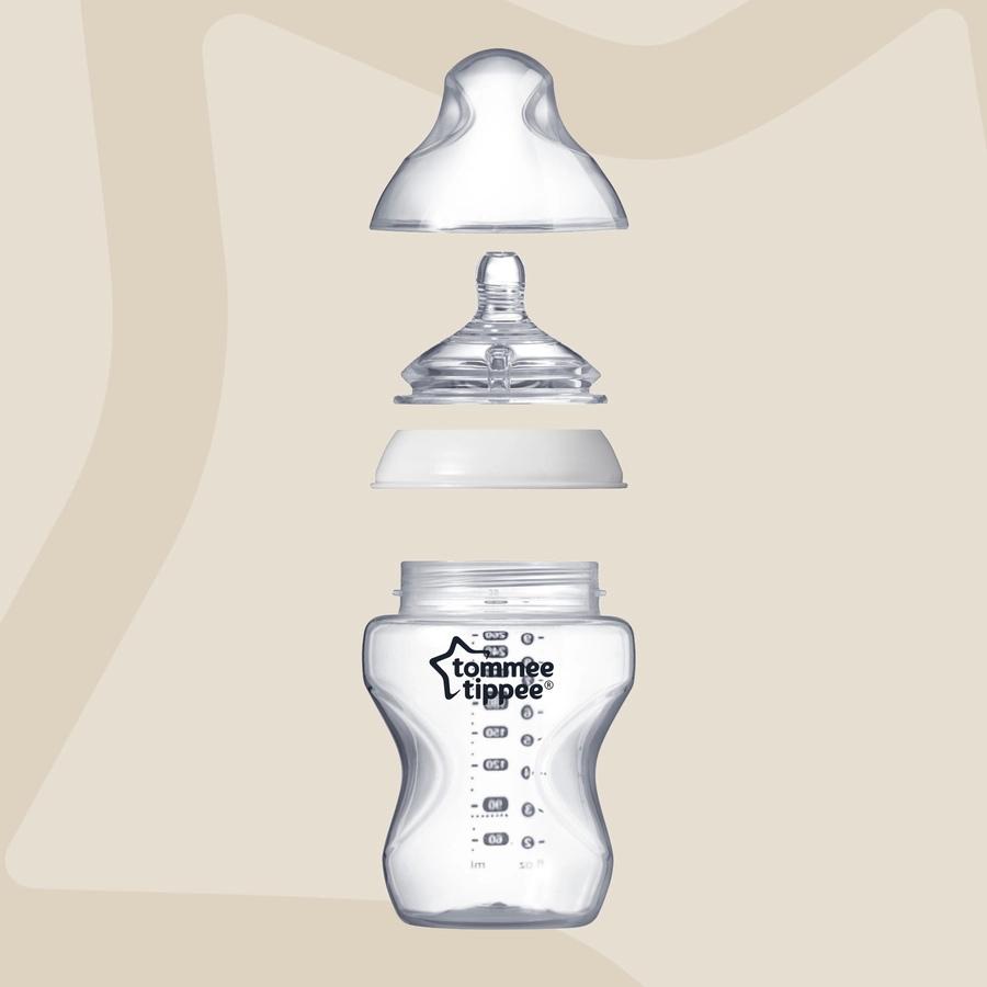 Tommee Tippee Starterset Closer to Nature für Neugeborene in rosa