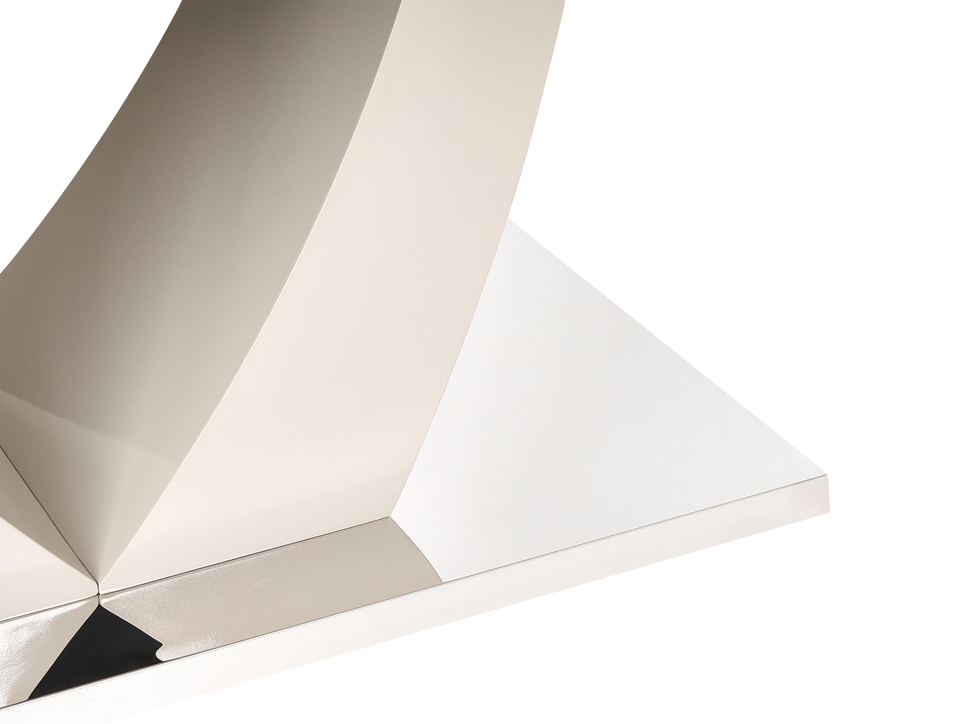Eettafel uitschuifbaar MERRAN Lichtbeige 90 cm 160/200 cm
