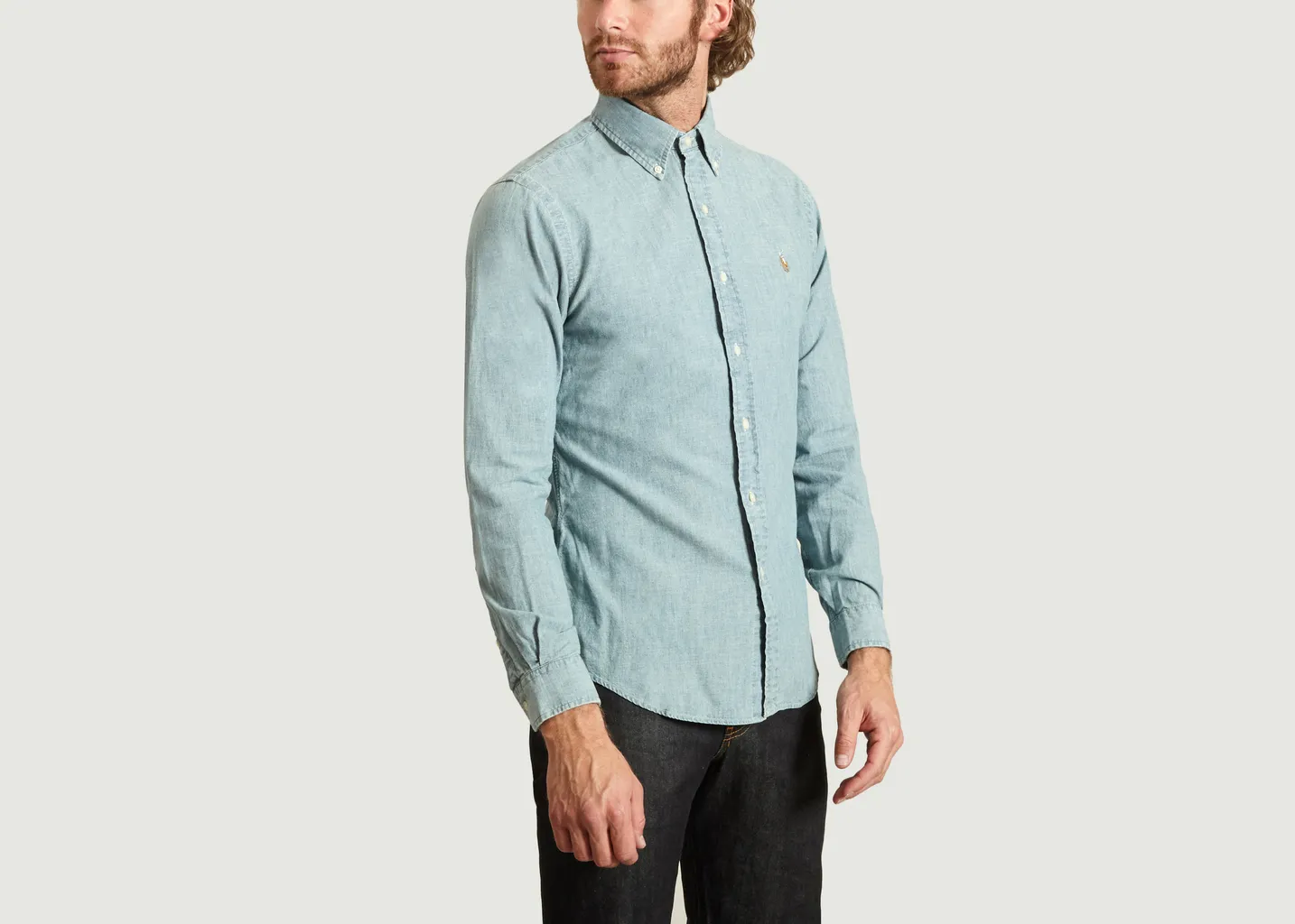 Chemise Cintrée en Chambray Polo Ralph Lauren