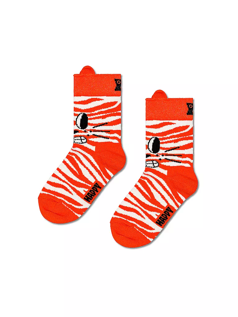 HAPPY SOCKS Kinder Socken CAT & DOG 2er Pkg White creme