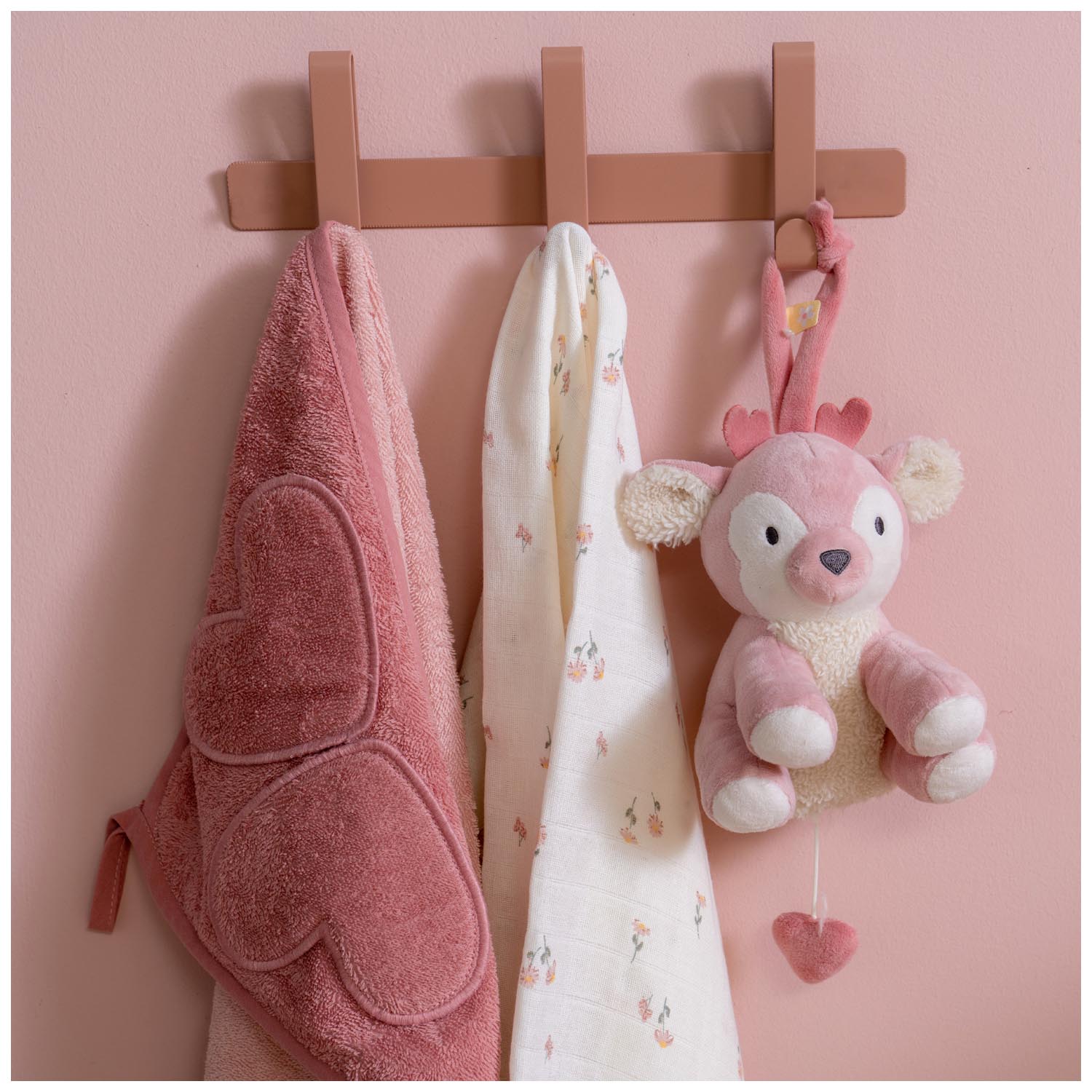 Prénatal swaddle Hert 2 stuks  multi