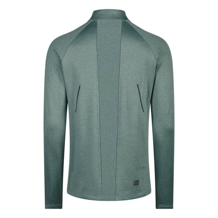 CEP Herre Mellemlag Cold Weather Zip LS Shirt Grå