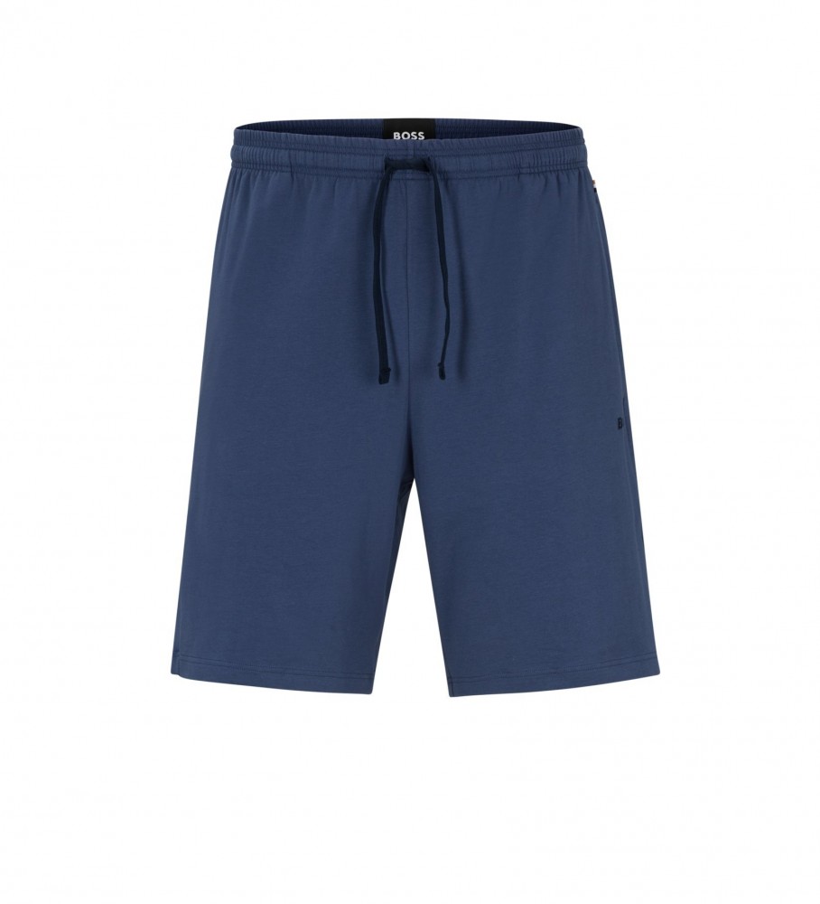 Calções azuis masculinos da BOSS