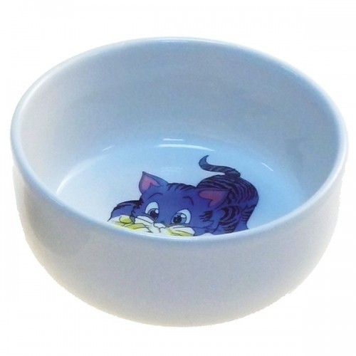 comedouro de cerâmica para gatinhos