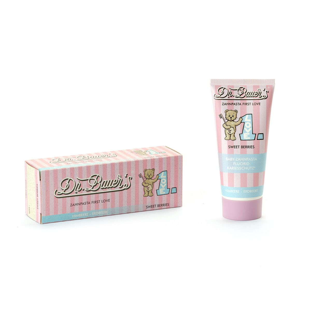 Dr. Bauer's Zahnpasta First Love Sweet Berries