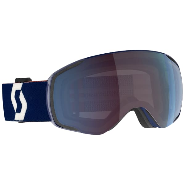 Masque de ski SCOTT VAPOR RETRO BLUE ENHANCER BLUE CHROME