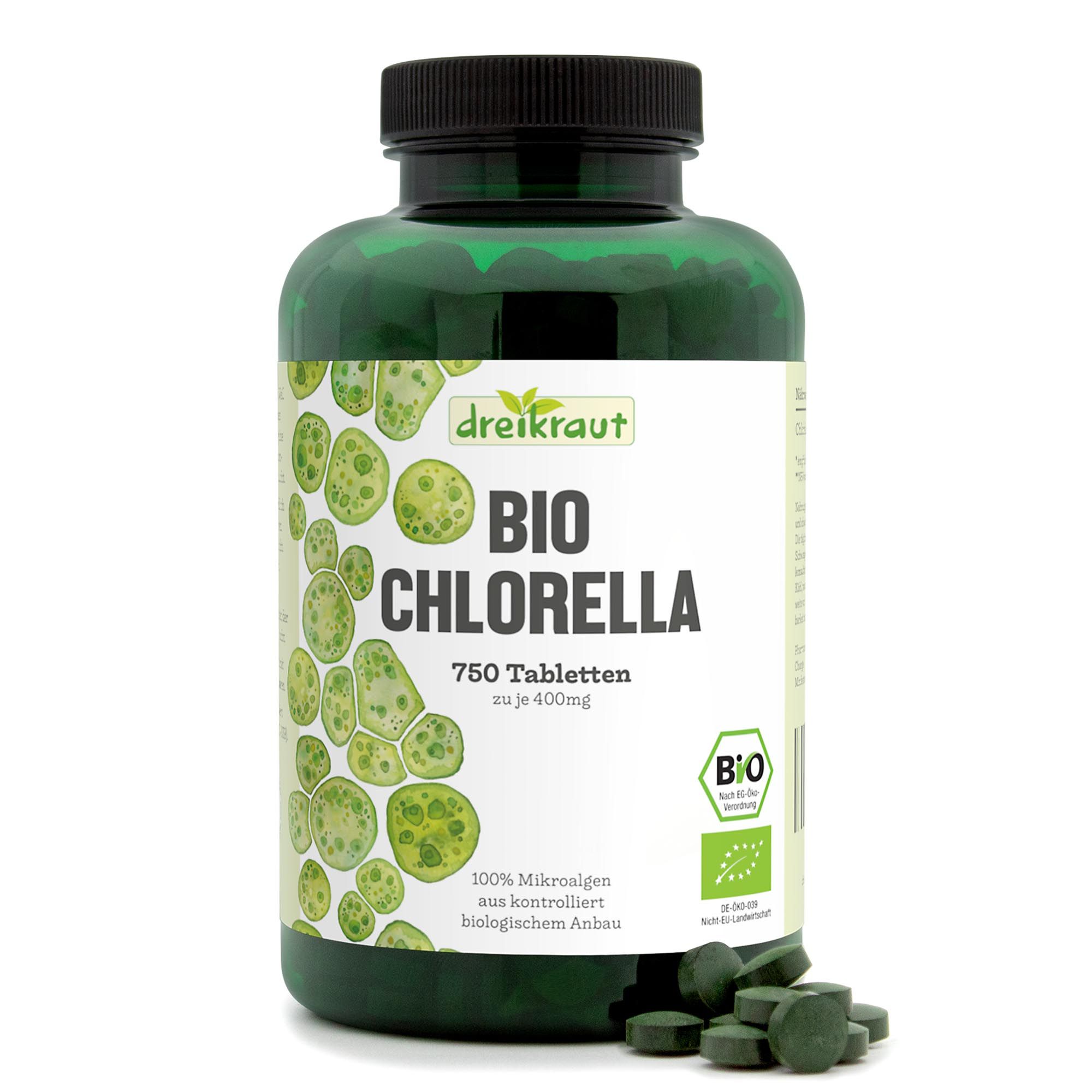 dreikraut®  Bio-Chlorella-Tabletten