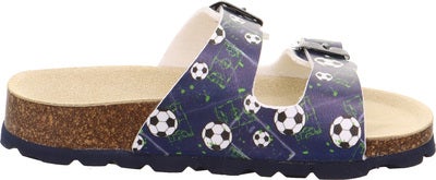 Superfit Fussbett Slippers, Blå/Multi