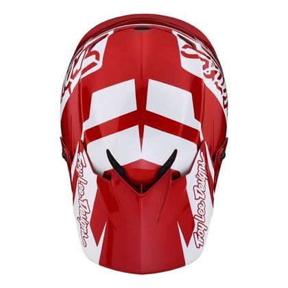 Casque cross TroyLee design GP SLICE YOUTH - Blanc