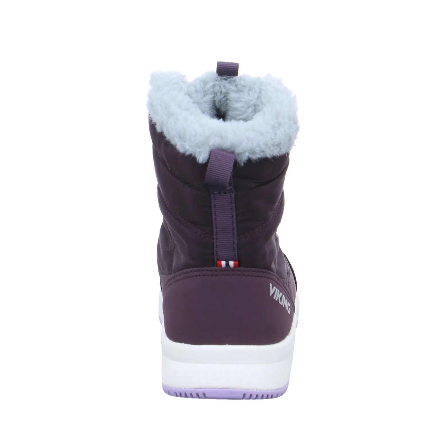 VIKING Kleinkinder-Snowboot  Membran Dunkelrot Textil  Mädchen Schneestiefel