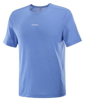 Maillot manches courtes Salomon SHKout Core Bleu Homme