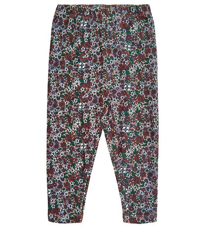 The New Geschwister- Leggings - Rehbock Multi Flower