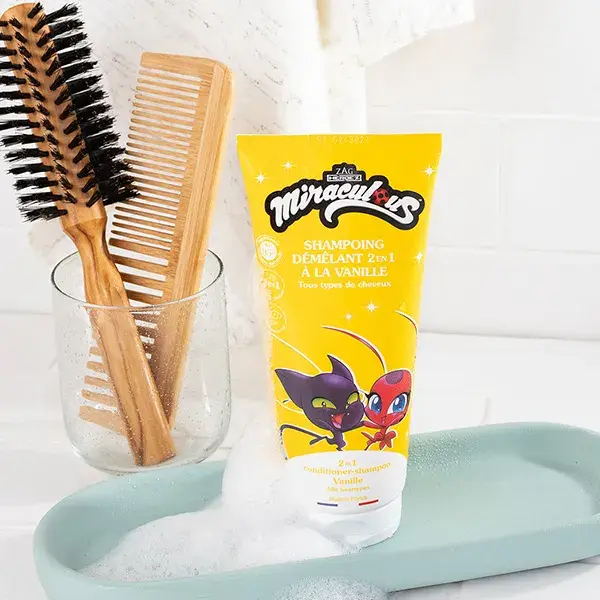 Le Comptoir Du Bain - Shampoing Démêlant Miraculous 3 En 1 Vanille 200ml