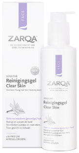 Zarqa Reinigingsgel Clear Skin Sensitive 200ML
