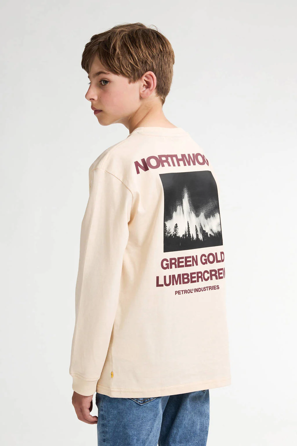 Petrol Industries longsleeve beige