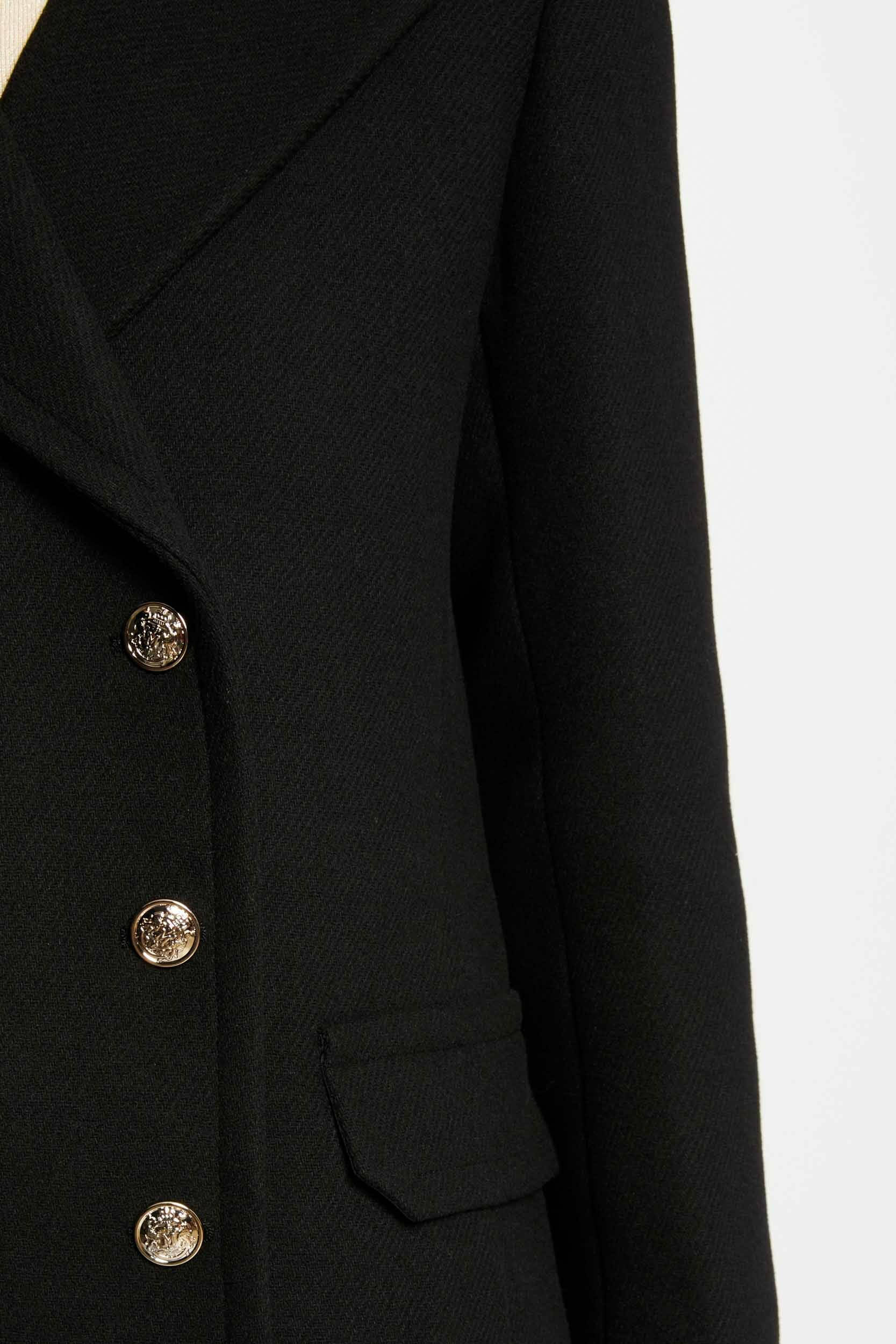 Morgan rechtvallende blazer zwart
