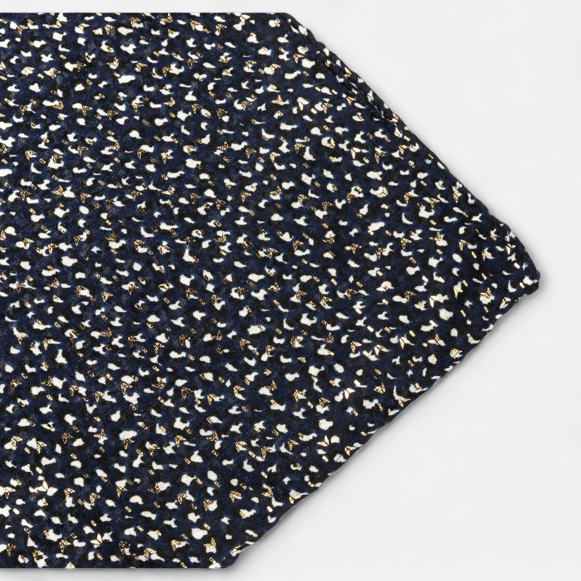 Foulard bleu