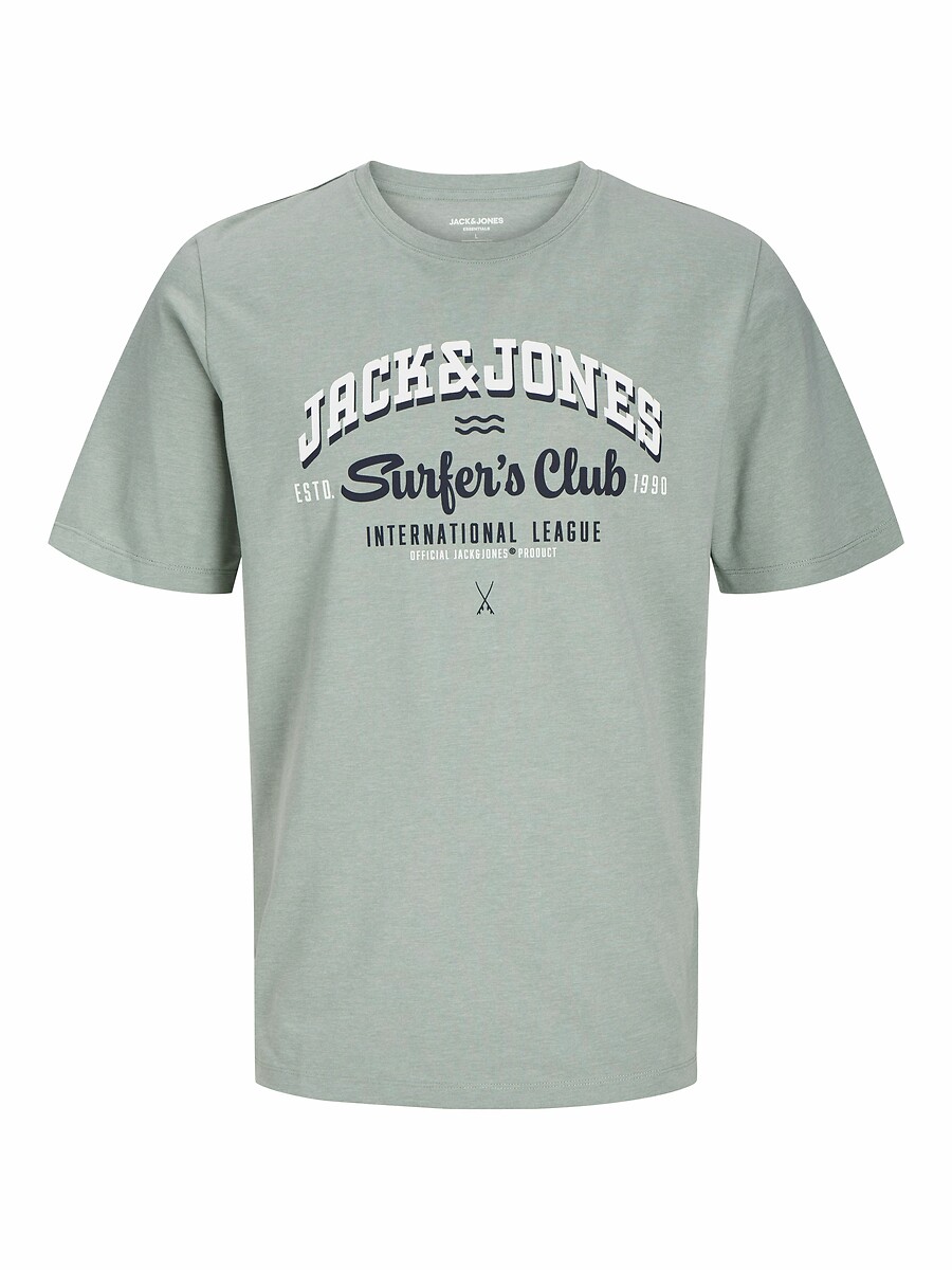 JACK & JONES<br>Camiseta reta com logotipo