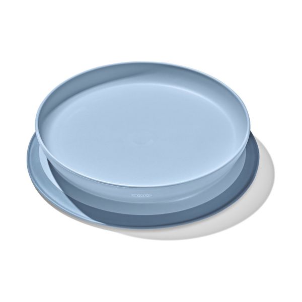 Oxo Tot Stick & Stay Bord - Opal