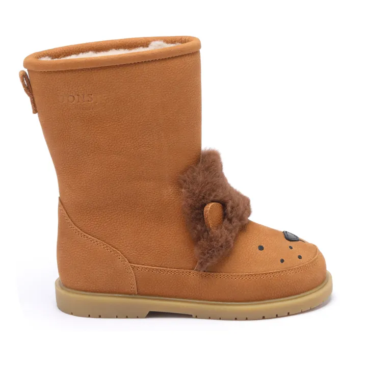 Donsje Bottes Fourrées Wadudu Lion | Camel