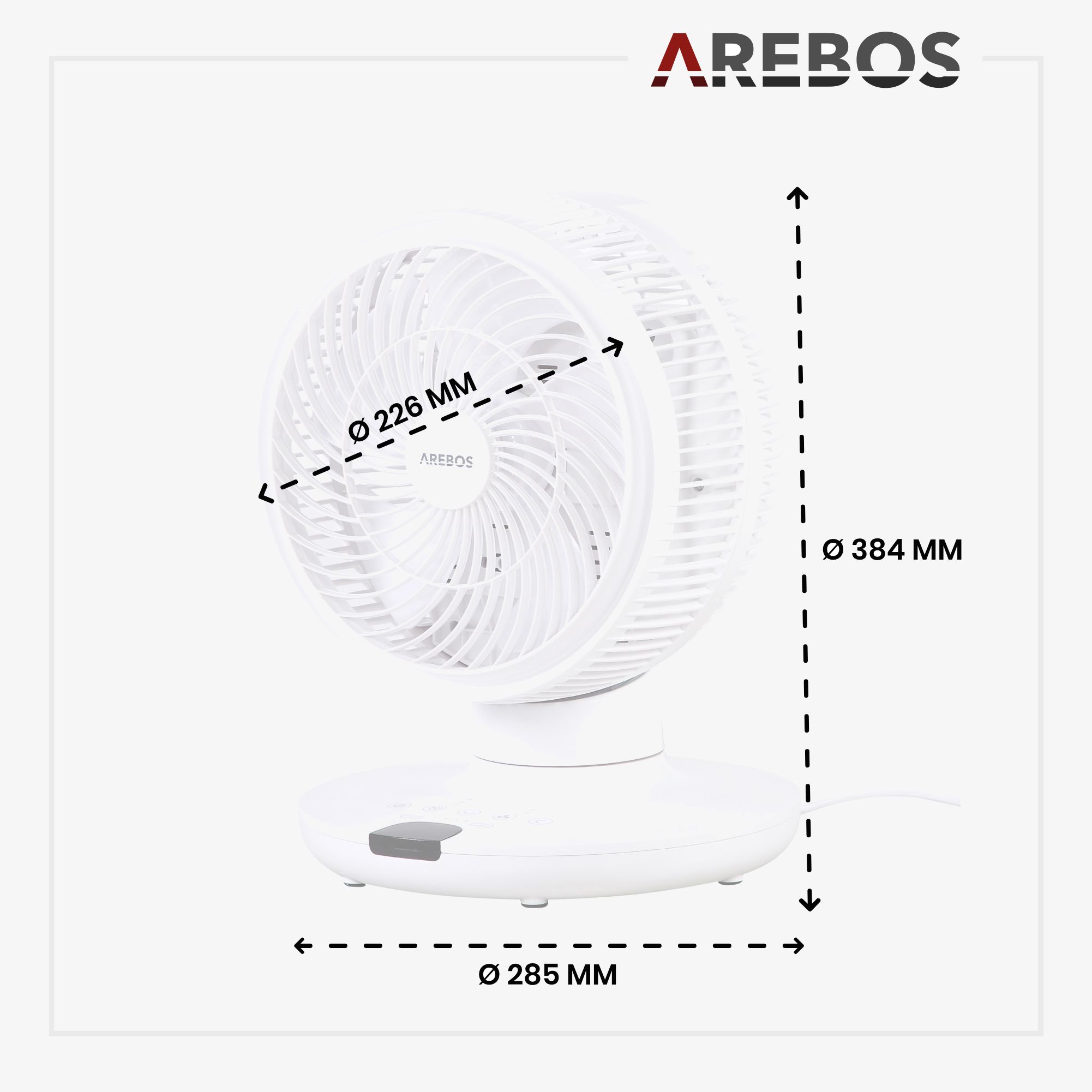 Tischventilator 55W