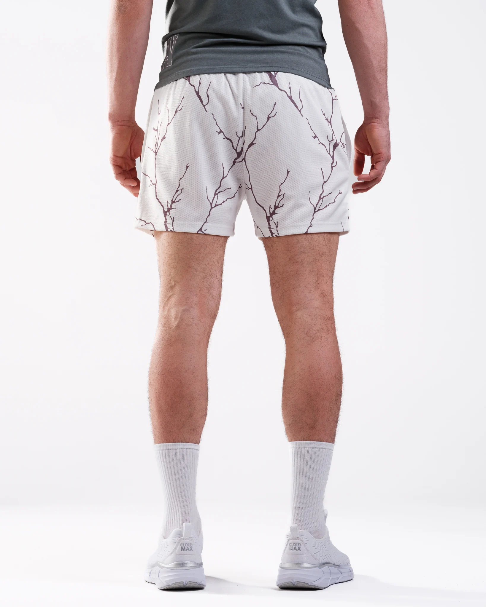 AWARE Mesh Shorts White