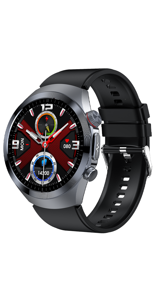 Knauermann Smartwatches PRO 3 PLUS (2025) Schwarz