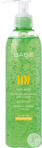 Laboratorios Babé Body Aloe Pure Tous Types De Peaux Flacon-Pompe 395ml