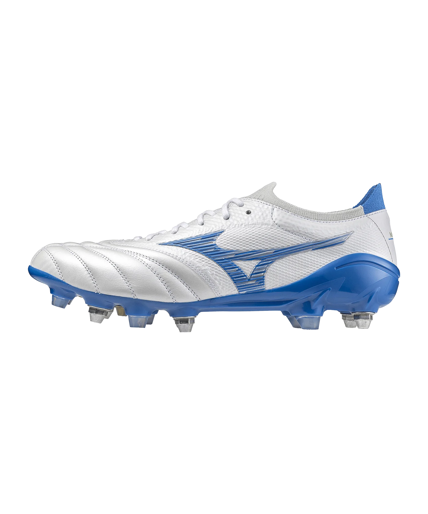 Mizuno Morelia Neo IV Beta Made in Japan Mix Mugen Weiss Blau F25