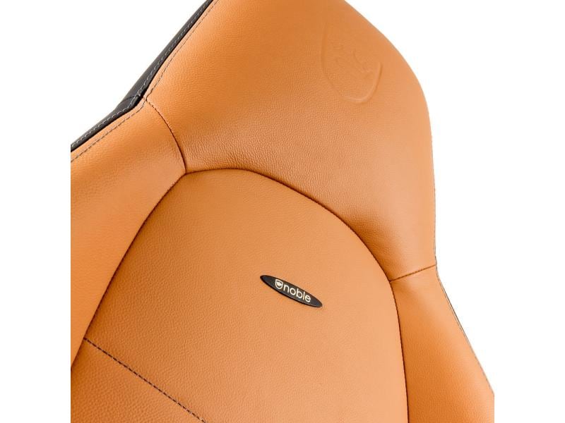 noblechairs Gaming-Stuhl ICON Echtleder Cognac Echtleder -Computersessel
