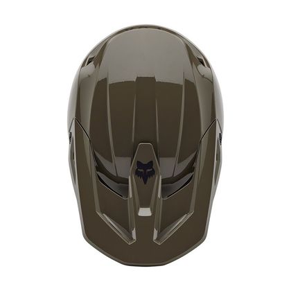 Casque cross Fox V1 SOLID 2025 - Gris