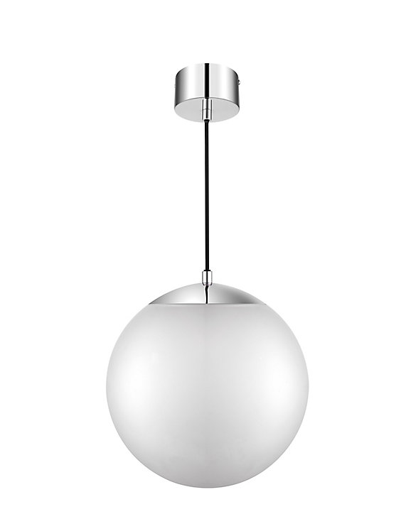Suspension Dacite GoodHome blanc IP20 E27