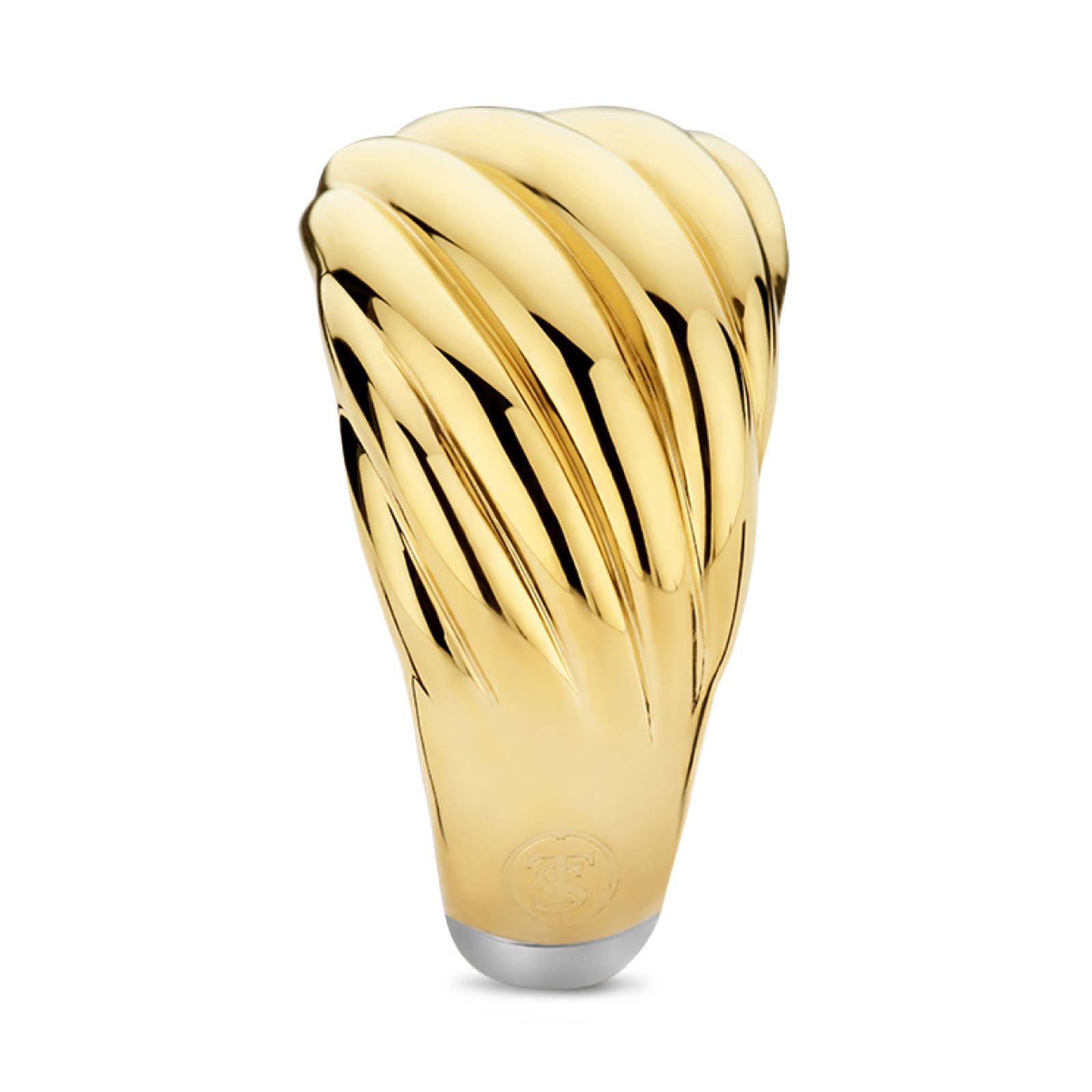 Ti Sento - Milano vergulde ring 12238SY