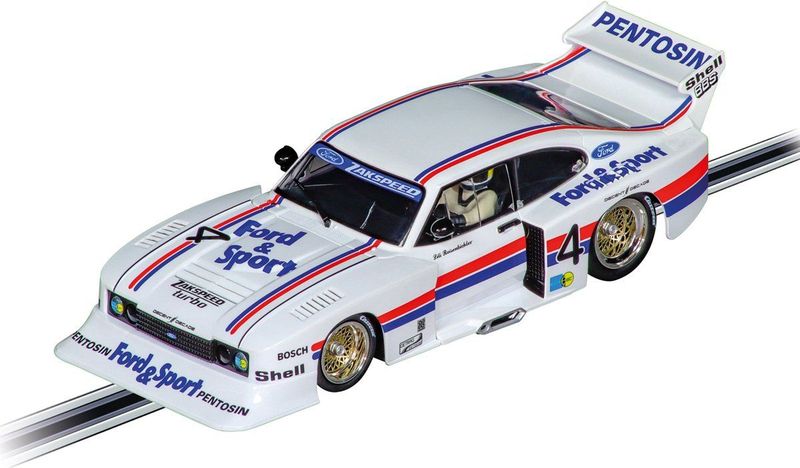 Carrera - DIGITAL 124 - Racebaanonderdeel - Ford Capri Zakspeed Turbo Lili Reisenbichler No.4 auto