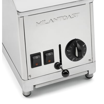 Zweischacht-Toaster Edelstahl CH