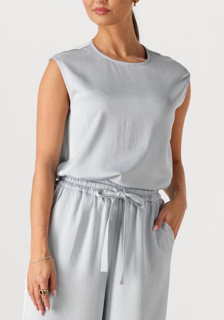 lichtblauwe amaya amsterdam top fleur