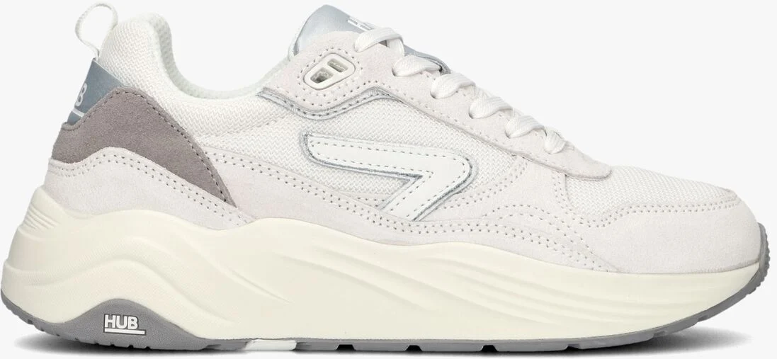 HUB beige hub lage sneakers glide-z